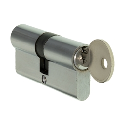 FDJ10 - Euro Cylinder Chrome Plated